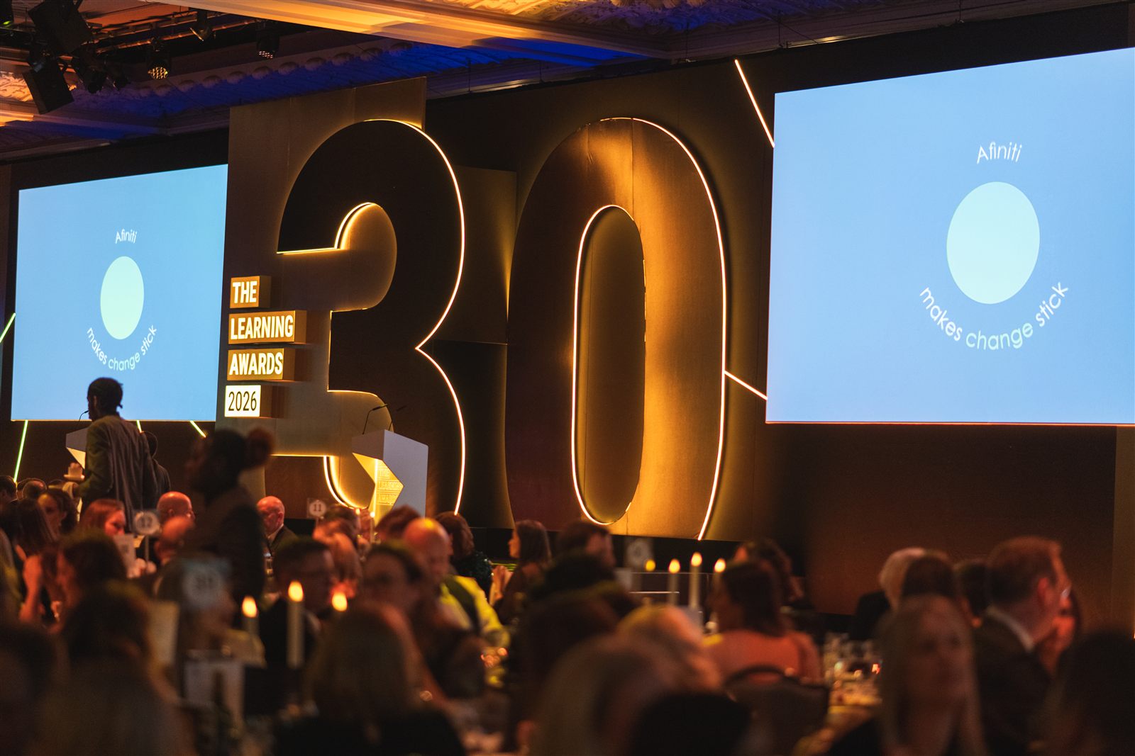 The Learning Awards 2026 venue stage